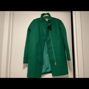 J Crew New City Coat in Alpine Meadow size 00 NWT